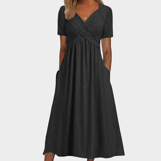Isadora | Vestido midi de corte A
