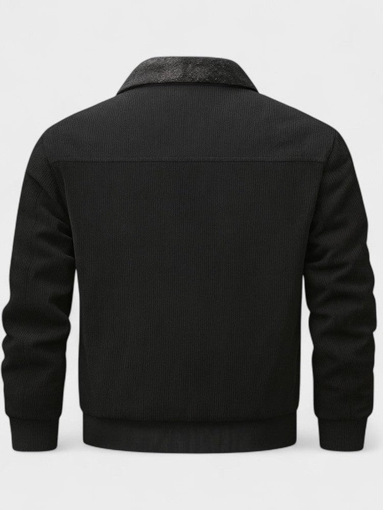 Rodolfo | Chaqueta bomber con cuello de borreguillo