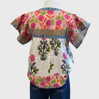 Uriella | Blusa boho bordada