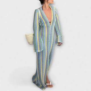 Elina | Vestido maxi con escote en V