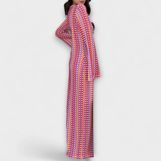 Elina | Vestido maxi con escote en V