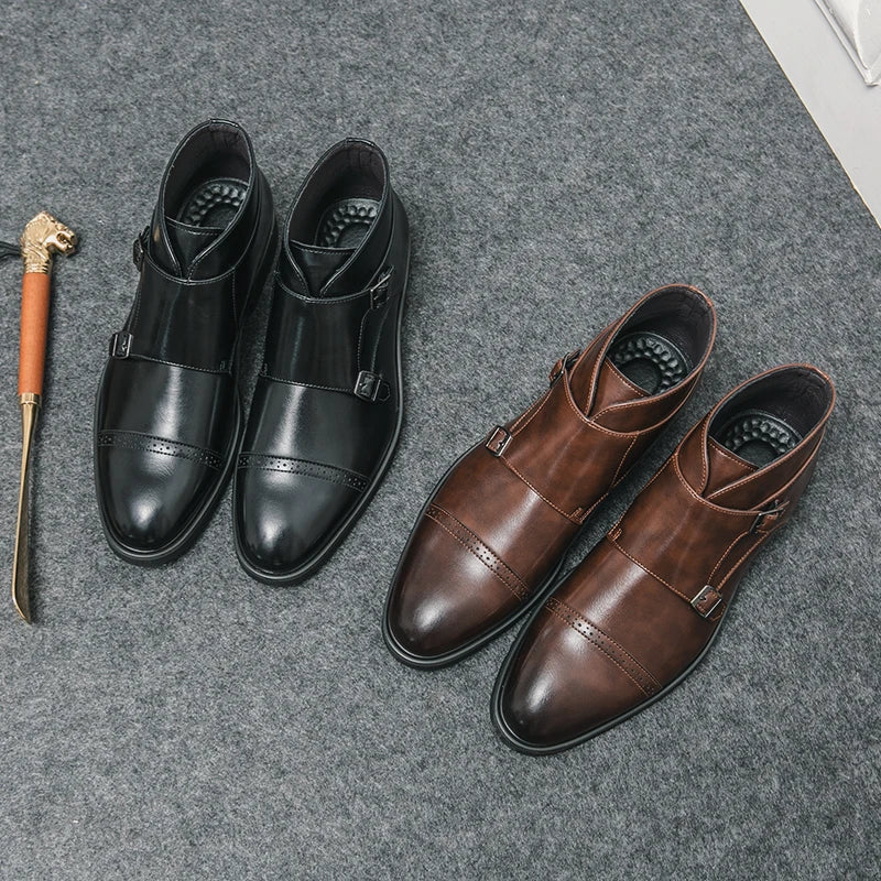 Parker | Botines de doble hebilla
