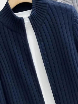 Aarón | Chaqueta de punto con cremallera