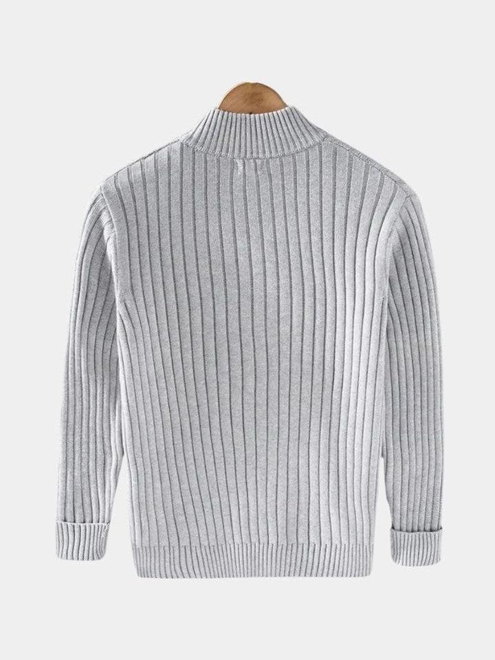 Aarón | Chaqueta de punto con cremallera