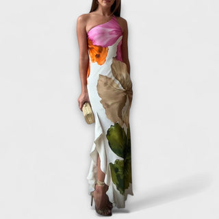 Marisol | Vestido maxi patchwork