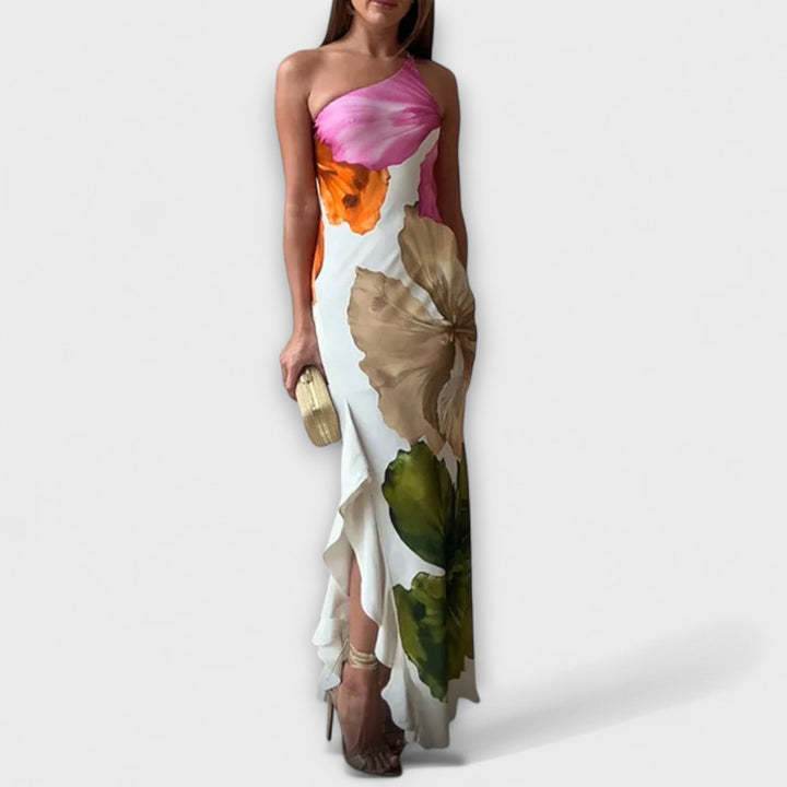 Marisol | Vestido maxi patchwork