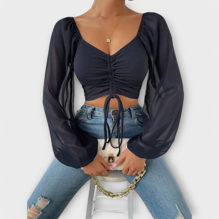 Jacqueline | Blusa de noche