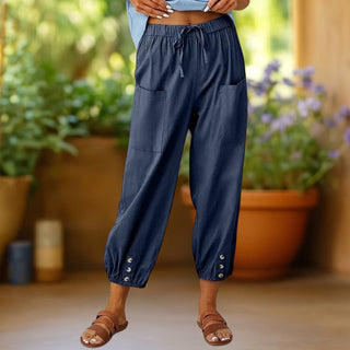 Aurelia | Pantalones culotte de lino