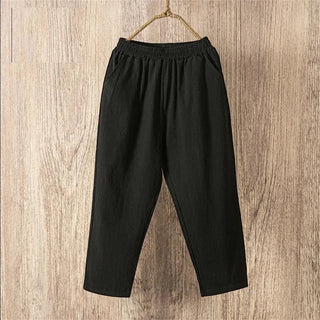 Roberta | Pantalón capri de lino