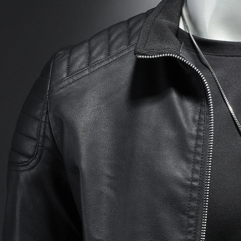 Cristóbal | Chaqueta efecto piel