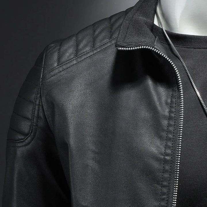 Cristóbal | Chaqueta efecto piel