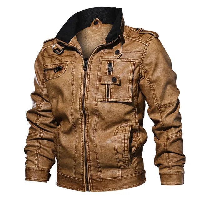 Raúl | Chaqueta de invierno efecto piel