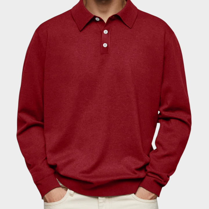 Aiden | Polo de manga larga
