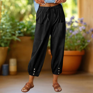 Dalma | Pantalón harem con cordón