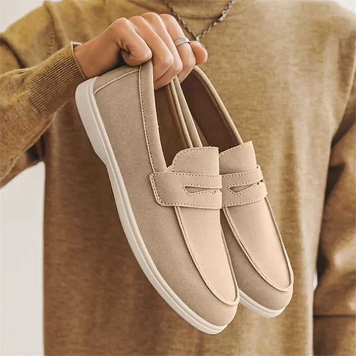 Blas | Mocasines clásicos efecto ante