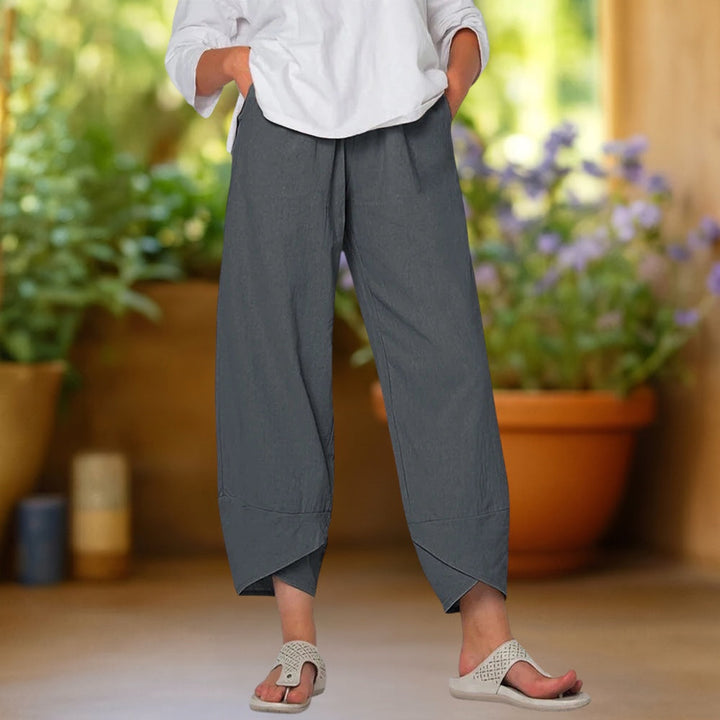 Indra | Pantalón harem de pierna ancha