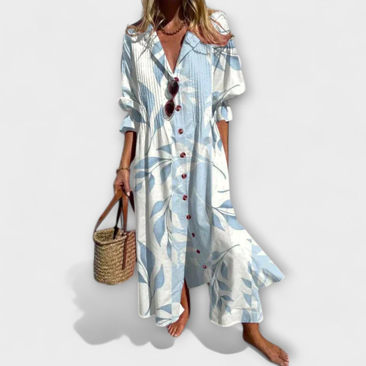 Lila | Vestido maxi favorecedor