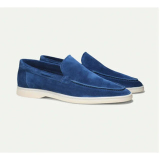 Benito | Mocasines efecto ante gris