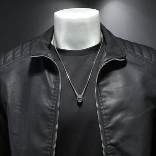 Cristóbal | Chaqueta efecto piel
