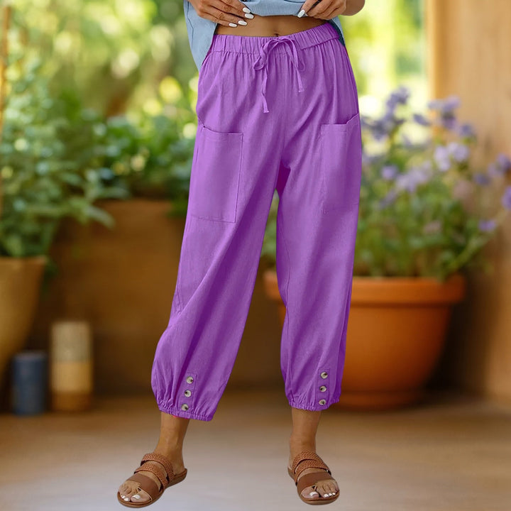 Aurelia | Pantalones culotte de lino