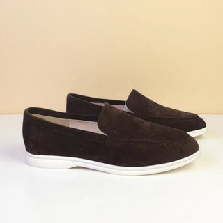 Benito | Mocasines efecto ante gris