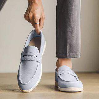 Blas | Mocasines clásicos efecto ante