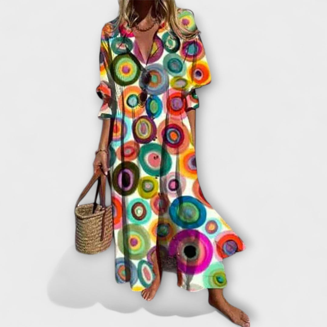 Lila | Vestido maxi favorecedor