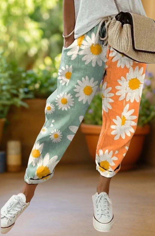 Pepa | Pantalón boho tobillero