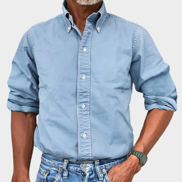 Ralf | Camiseta de manga larga sin arrugas