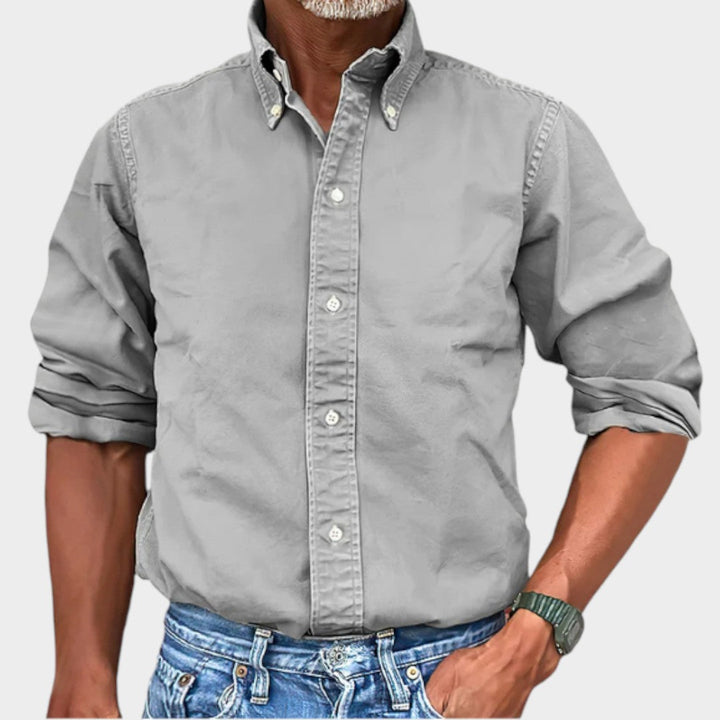 Ralf | Camiseta de manga larga sin arrugas