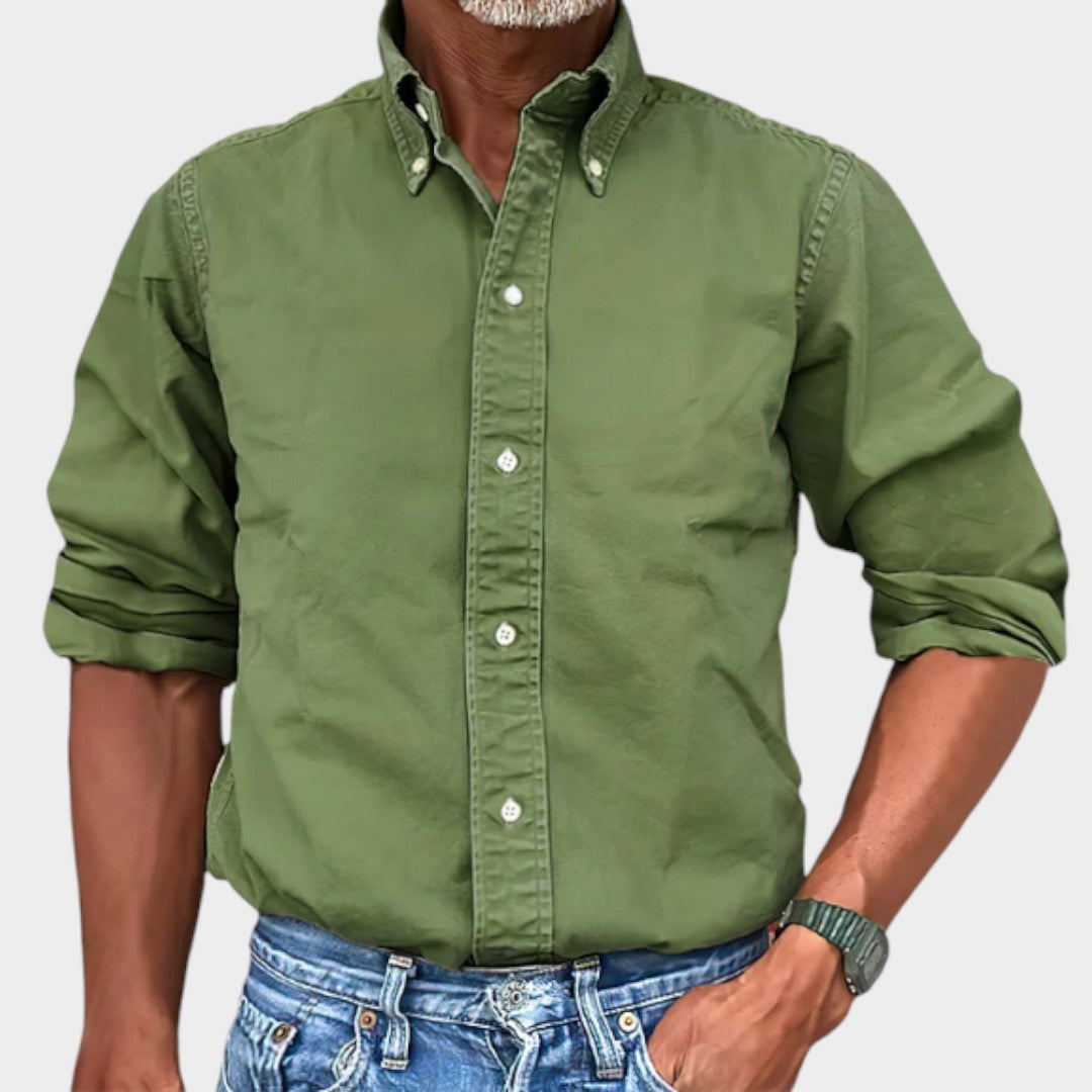 Ralf | Camiseta de manga larga sin arrugas