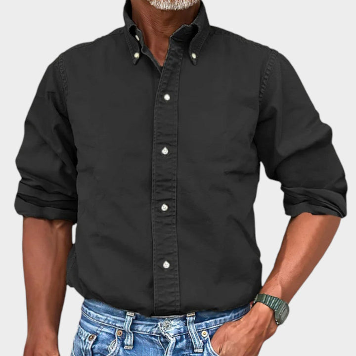 Ralf | Camiseta de manga larga sin arrugas