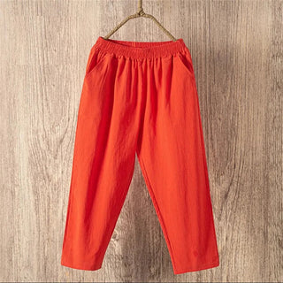 Roberta | Pantalón capri de lino
