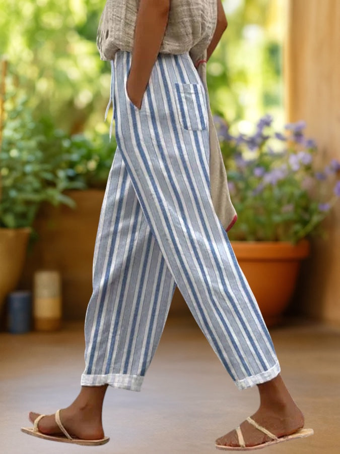 Pepa | Pantalón boho tobillero