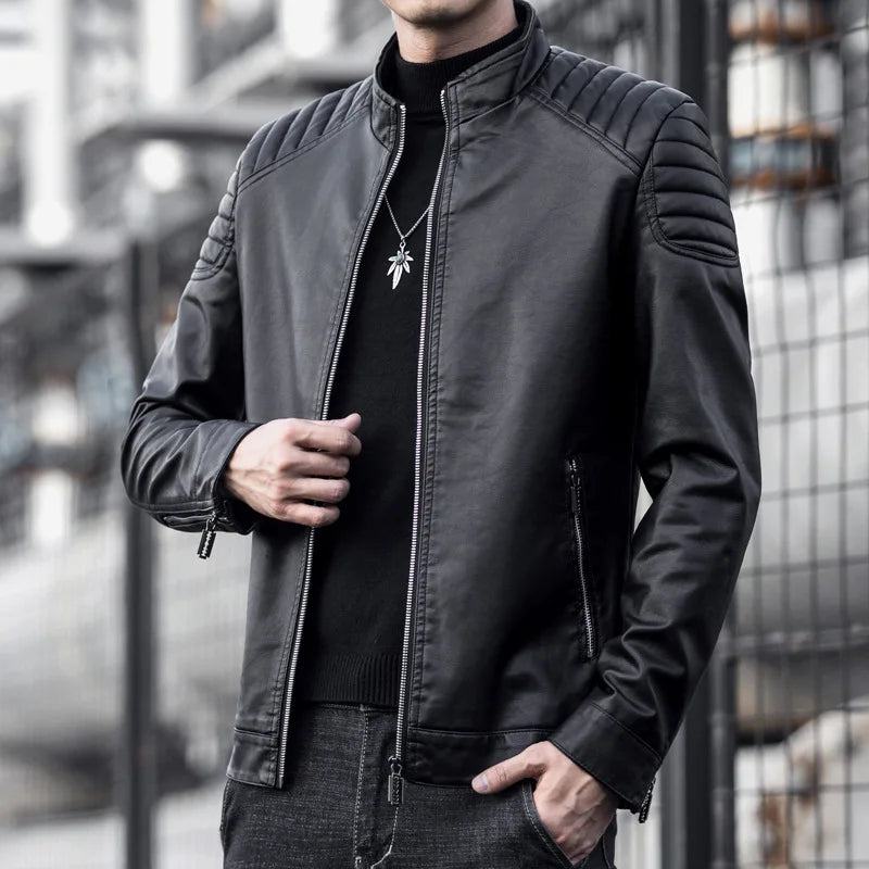 Cristóbal | Chaqueta efecto piel