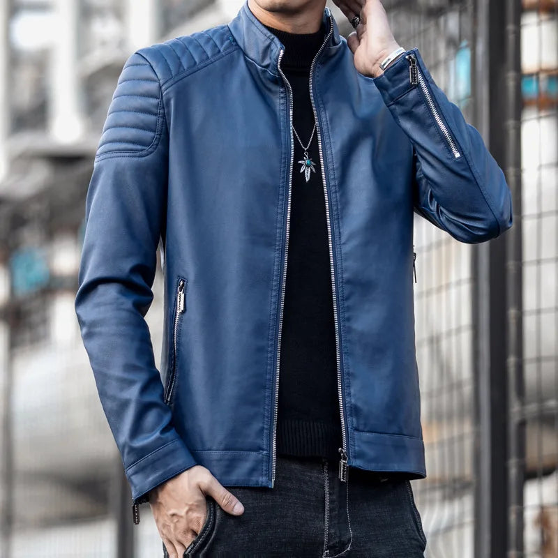 Cristóbal | Chaqueta efecto piel