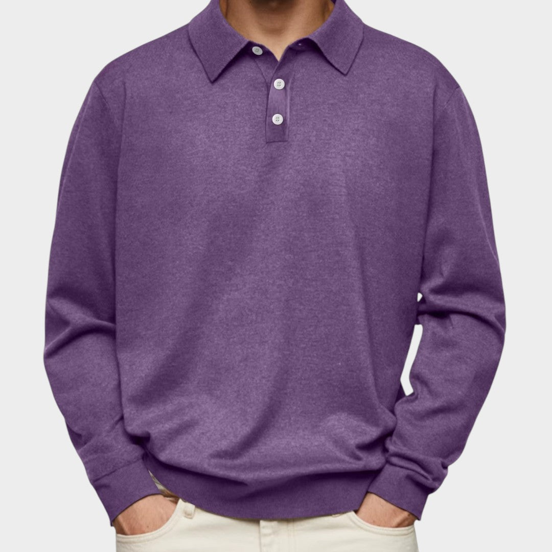 Aiden | Polo de manga larga