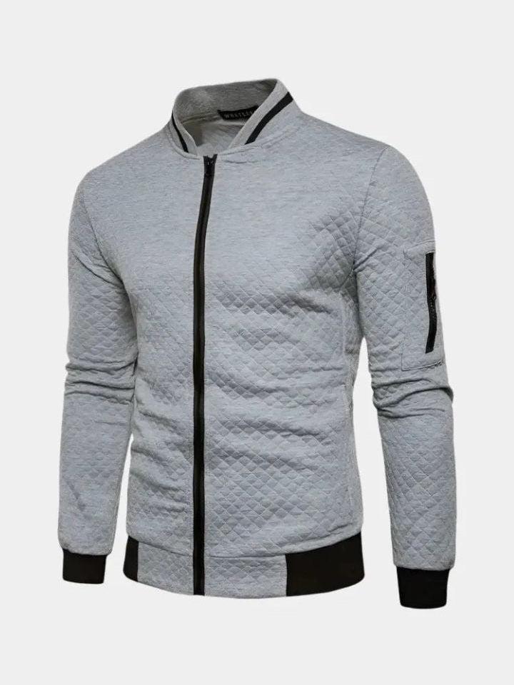 Genaro | Chaqueta bomber texturizada
