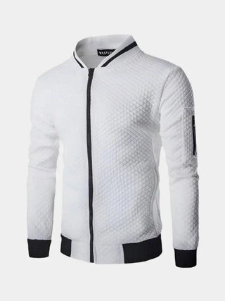 Genaro | Chaqueta bomber texturizada