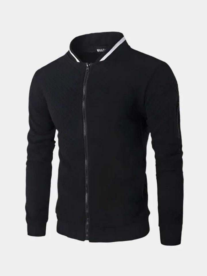 Genaro | Chaqueta bomber texturizada