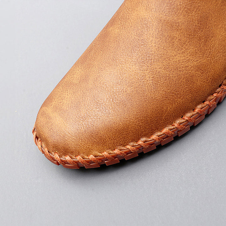 Eusebio | Mocasines clásicos marrón oscuro