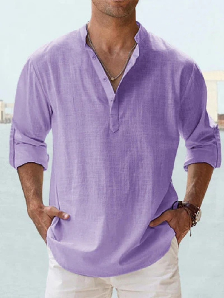 Isaac | Camisa transpirable de lino
