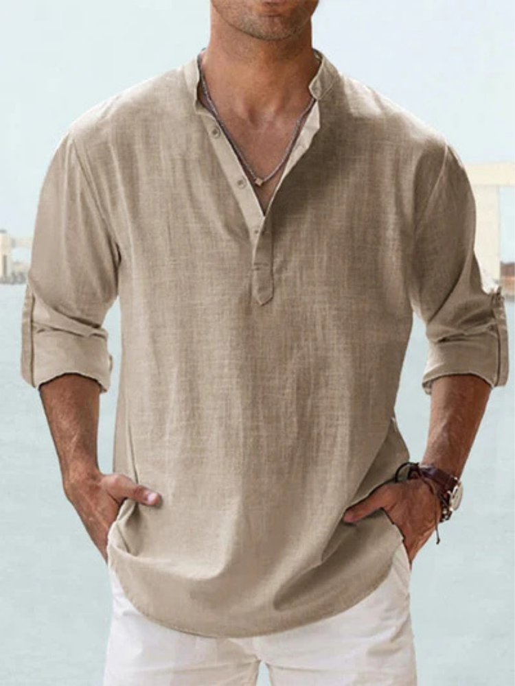 Isaac | Camisa transpirable de lino