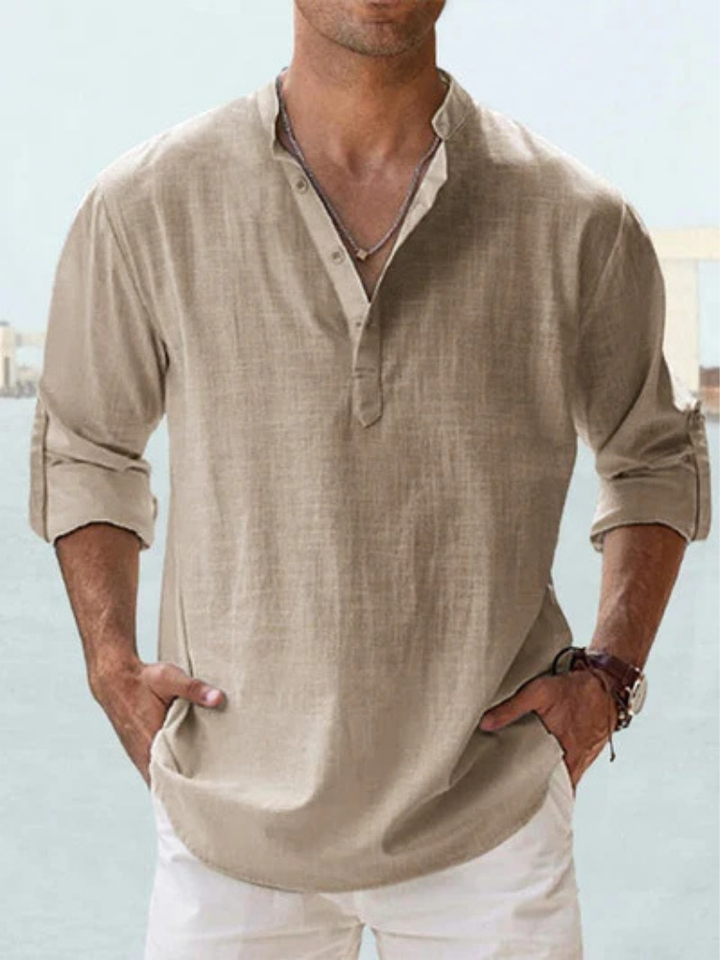 Isaac | Camisa transpirable de lino