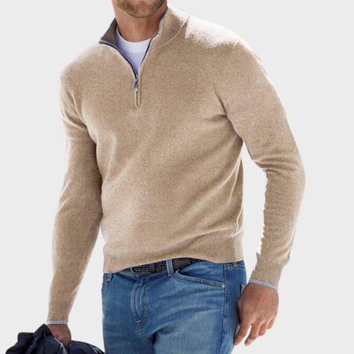 Philippe | Polo con cremallera