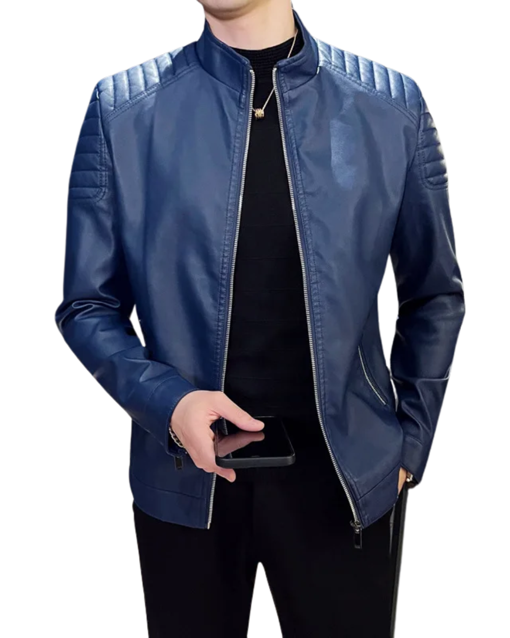 Cristóbal | Chaqueta efecto piel