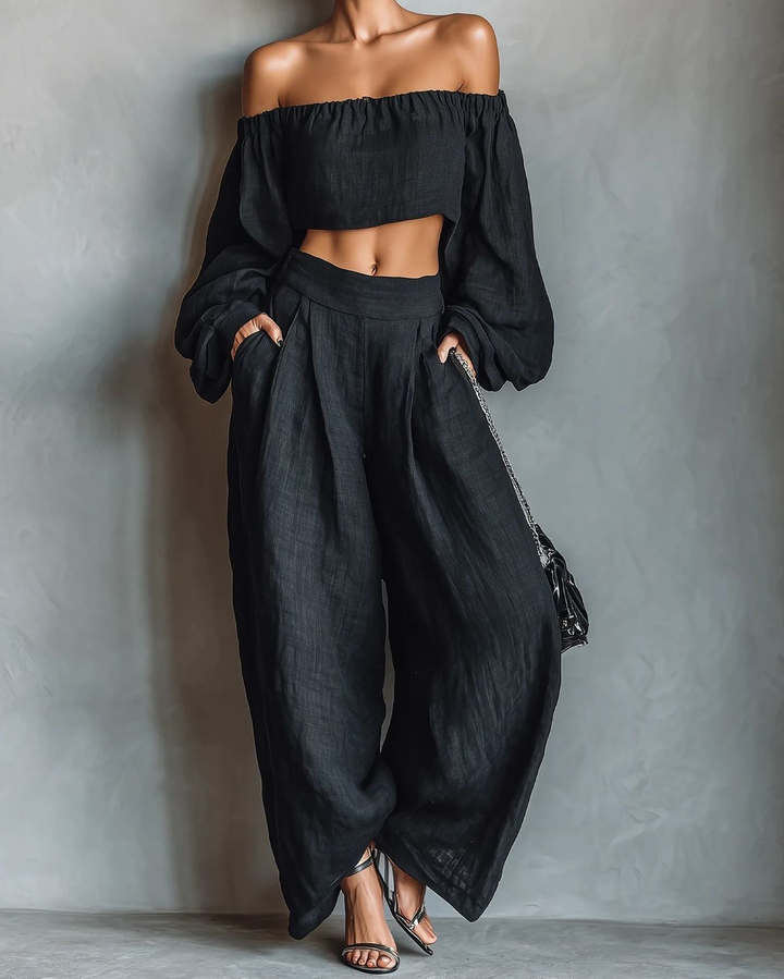Iliana | Conjunto de hombros descubiertos