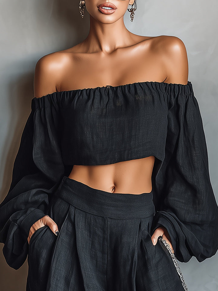 Iliana | Conjunto de hombros descubiertos