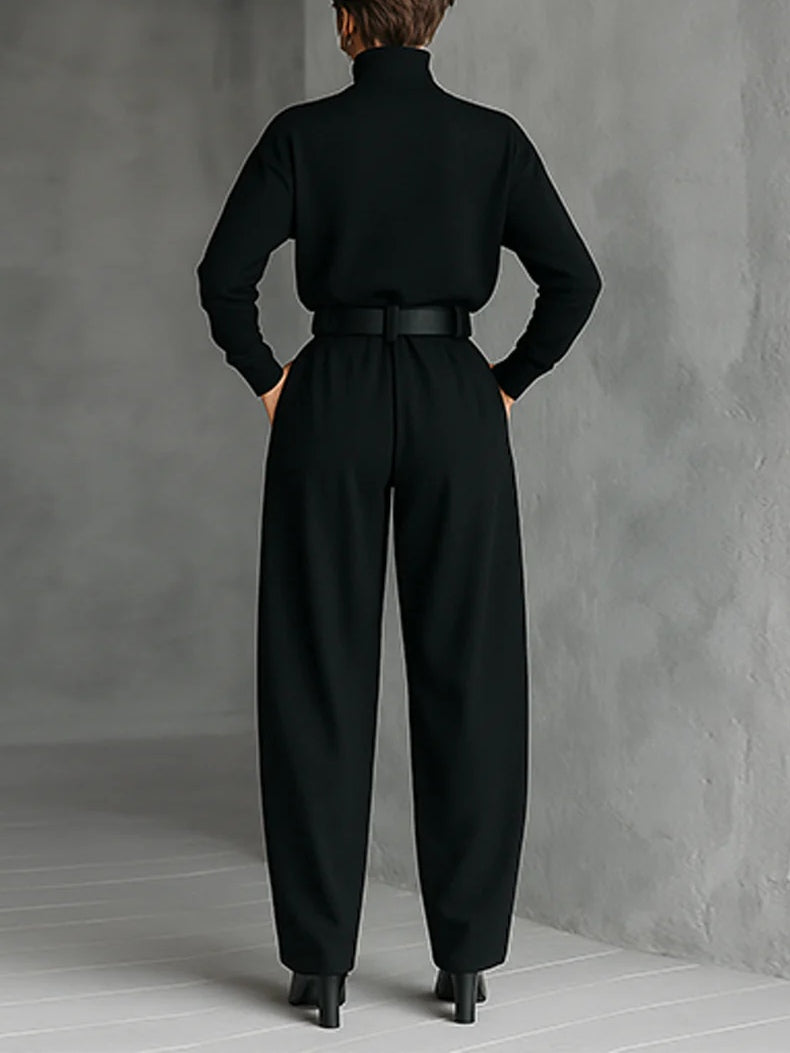 Rut | Conjunto negro con cinturón