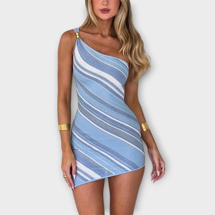 Lucrecia | Vestido mini de un hombro